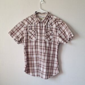 Levi's Brown Casual Button Down Shirt